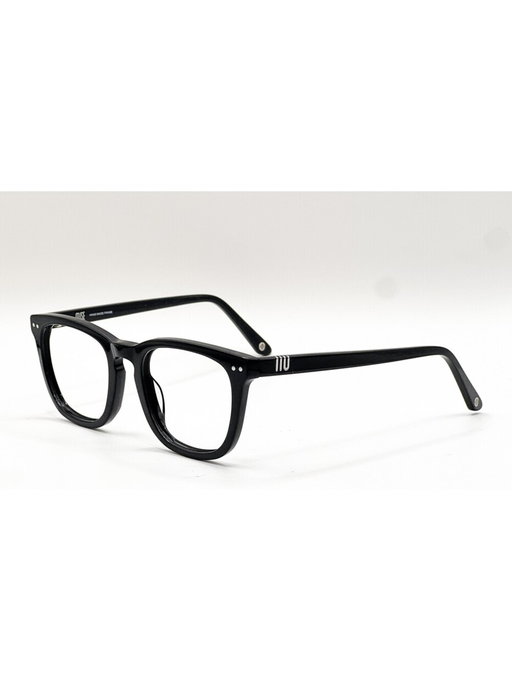 Muse 32-001890 Black Square Authentic Eyeglass Frames 49-20-145